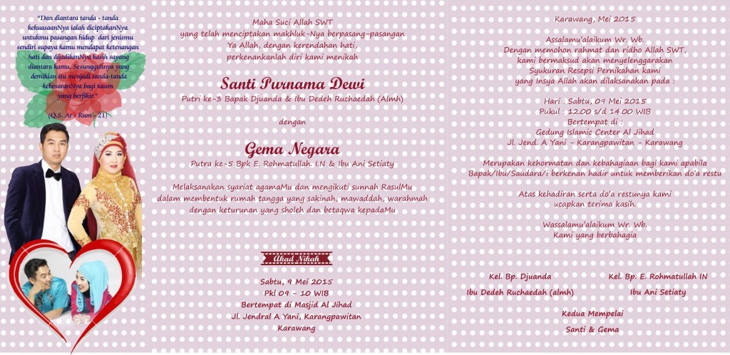 Download template undangan pernikahan cdr - profilelasopa